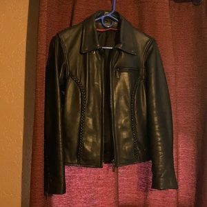 Leather jacket